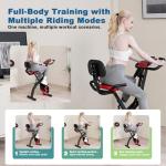 Magic Life Folding Exercise Bike with 10 Resistance Levels