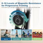 Magic Life Folding Exercise Bike with 10 Resistance Levels