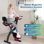 Magic Life Folding Exercise Bike with 10 Resistance Levels