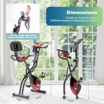 Magic Life Folding Exercise Bike with 10 Resistance Levels