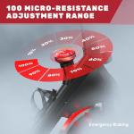 Jupgod Indoor Cycling Bike with Silent Flywheel