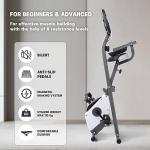 Panana Foldable Exercise Bike with Magnetic Resistance
