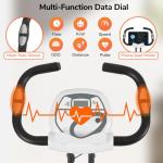 Panana Foldable Exercise Bike with Magnetic Resistance