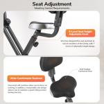 Panana Foldable Exercise Bike with Magnetic Resistance