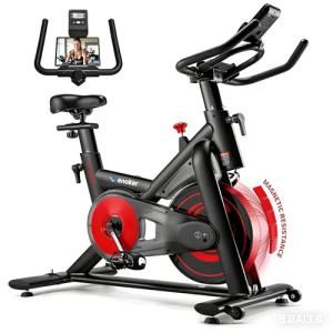 Wenoker Indoor Exercise Spin Bike with LCD Display
