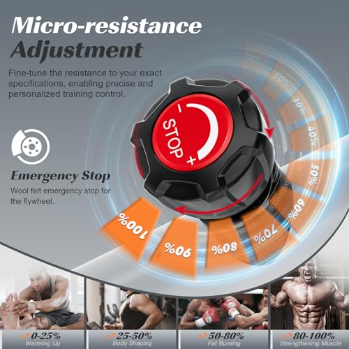 Labgrey Magnetic Exercise Bike with Smart Apps & Heart Rate Sensor