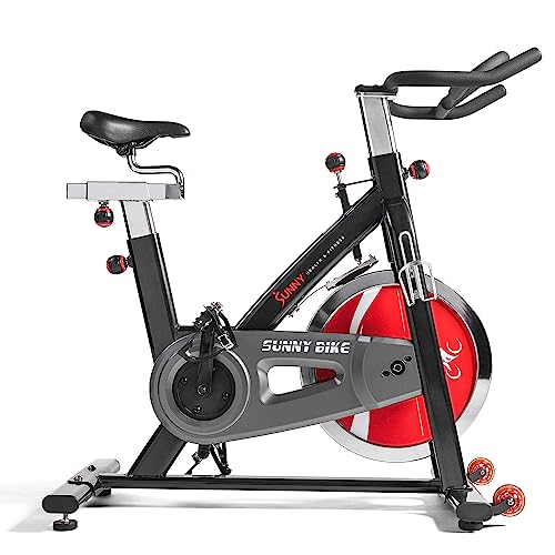 Sunny Health Exercise Bike - Ergonomic Design, Cardio Workout