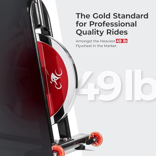 Sunny Health Exercise Bike - Ergonomic Design, Cardio Workout
