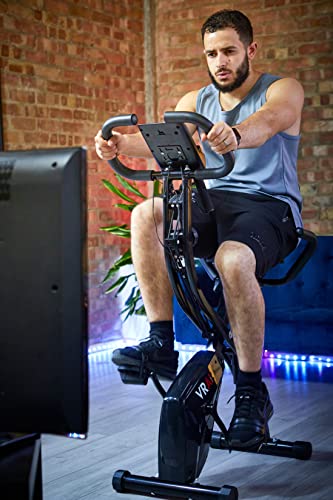 VRAi Fitness SXB-350 Folding Exercise Bike with Bluetooth