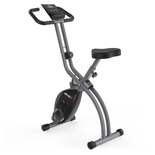 ATIVAFIT 3-In-1 Foldable Indoor Cycling Bike & Resistance Bands