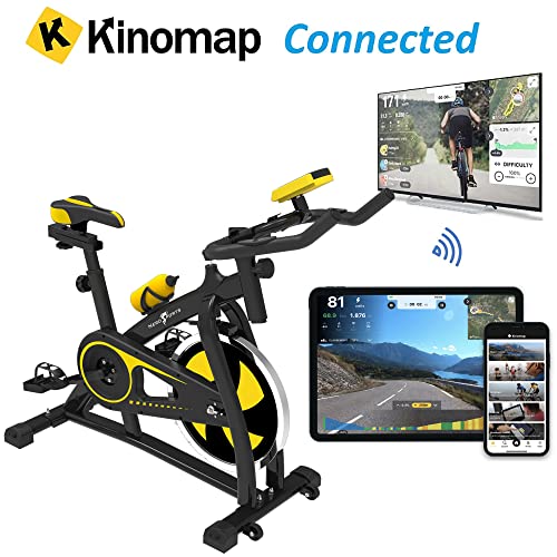Nero Sports KINOMAP Exercise Bike with Bluetooth Connection