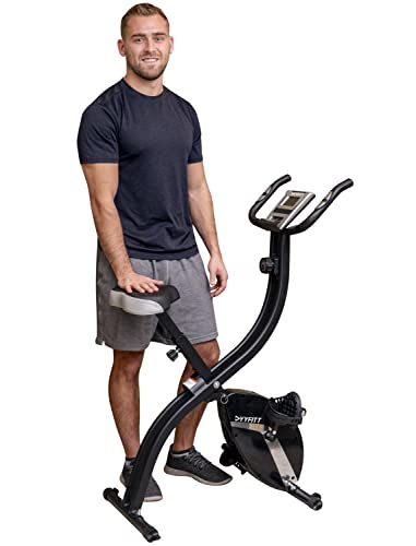 YYFITT Basic Foldable Exercise Bike with 16 Resistance