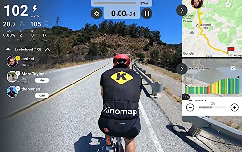 Nero Sports KINOMAP Exercise Bike with Bluetooth Connection