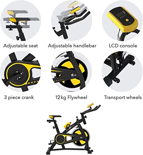 Nero Sports KINOMAP Exercise Bike with Bluetooth Connection