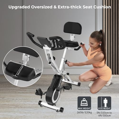 Micyox MX711 Foldable Magnetic Indoor Exercise Bike