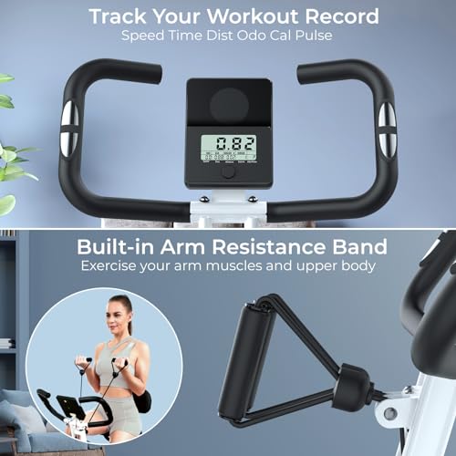 Micyox MX711 Foldable Magnetic Indoor Exercise Bike