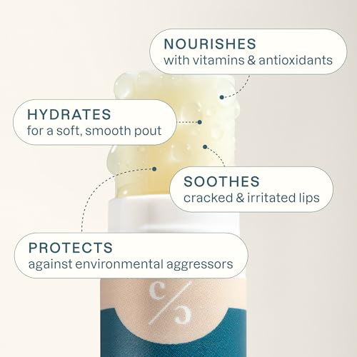 Natural USDA Organic Lip Balm Set for Dry Lips