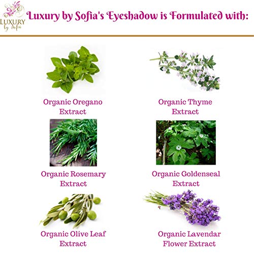 Sofia's Organic Pearl Eyeshadow - Luxurious and Long-Lasting