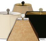 Empire English Pleat Lamp Shade in White