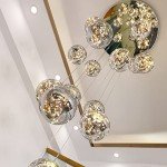 15-Ball LED Chandelier for Modern Spaces
