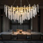Modern Gold Crystal Chandelier for Home Decor
