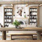 Rustic 5-Light Mason Jar Chandelier Pendant Light