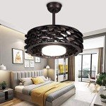 Bladeless Ceiling Fan with LED Light for Kids
