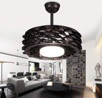 Bladeless Ceiling Fan with LED Light for Kids