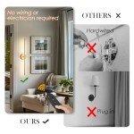 Remote-Controlled Dimmable Battery Wall Sconces (2 Pack)