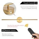 Remote-Controlled Dimmable Battery Wall Sconces (2 Pack)