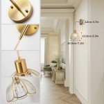 Battery-Powered Remote Wall Sconces, Set of Two