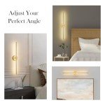 Remote-Controlled Dimmable Battery Wall Sconces (2 Pack)