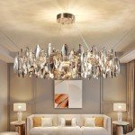 K9 Crystal Raindrop Modern Chandelier Light