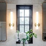 Gold Dimmable Wall Sconces - Set of Two