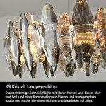 K9 Crystal Raindrop Modern Chandelier Light