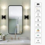Rechargeable Wireless Wall Sconce Set with Remote