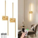 Battery Operated Modern USB-C Wall Sconce