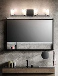 4-Light Farmhouse Bathroom Vanity Light Fixture