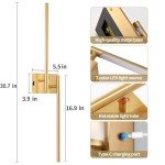 Battery Operated Modern USB-C Wall Sconce
