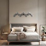 Unique Multi-Arm Industrial Wall Light Fixture