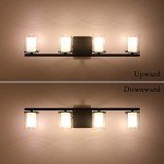 4-Light Farmhouse Bathroom Vanity Light Fixture