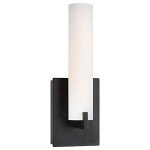 Chrome Tube LED Wall Sconce by George Kovacs