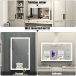 ANYHI LED Hollywood Vanity Mirror with Touch Control