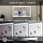 ANYHI LED Hollywood Vanity Mirror with Touch Control