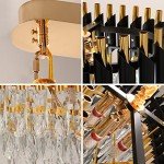 Luxury Black Crystal Chandelier for Dining & Living Room
