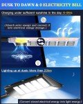 Solar Street Light with Motion Sensor, 520000LM