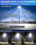 Solar Street Light with Motion Sensor, 520000LM