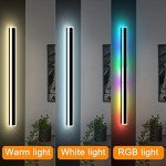Modern Waterproof LED Outdoor Wall Lights (2-Pack)
