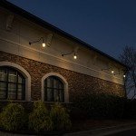GAMA SONIC Adjustable Black Solar Wall Light