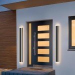 47.2" Waterproof LED Outdoor Wall Light Sconce